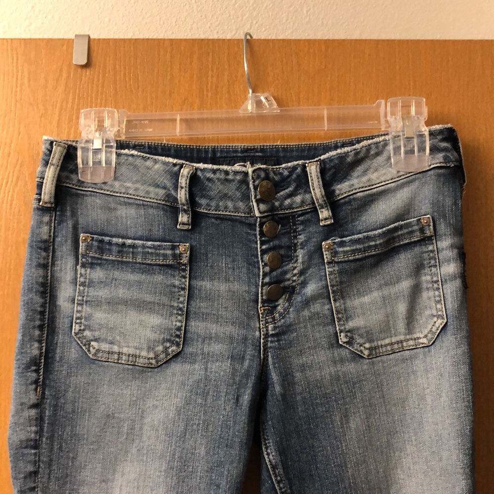 Silver brand cropped jeans